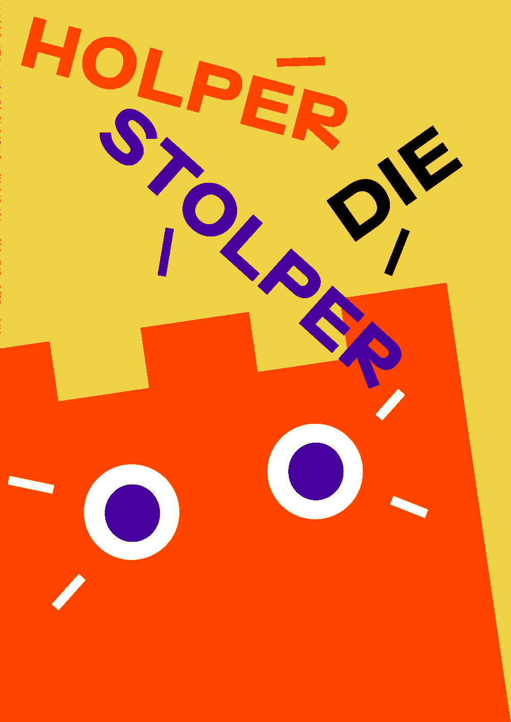 Plakat zu holperdiestolper