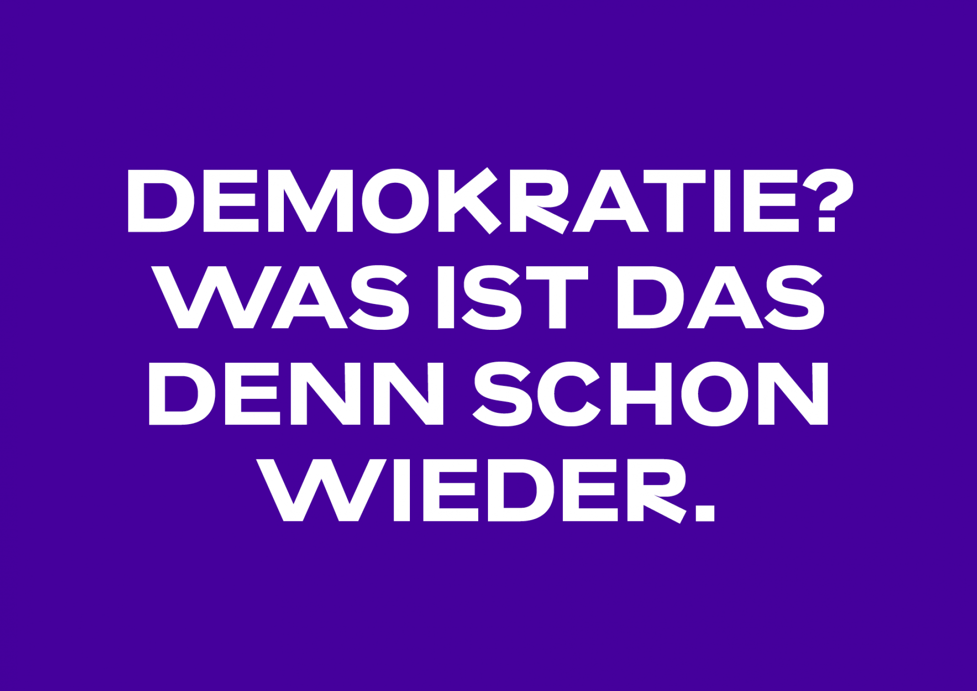 Zitat Demokratie